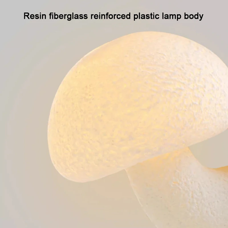 

WECUS Modern Children's Room Lovely LED Wall Lights Mushroom Indoor Shop Lighting Bedroom Bedside Porch Home Decor Wall Lamps