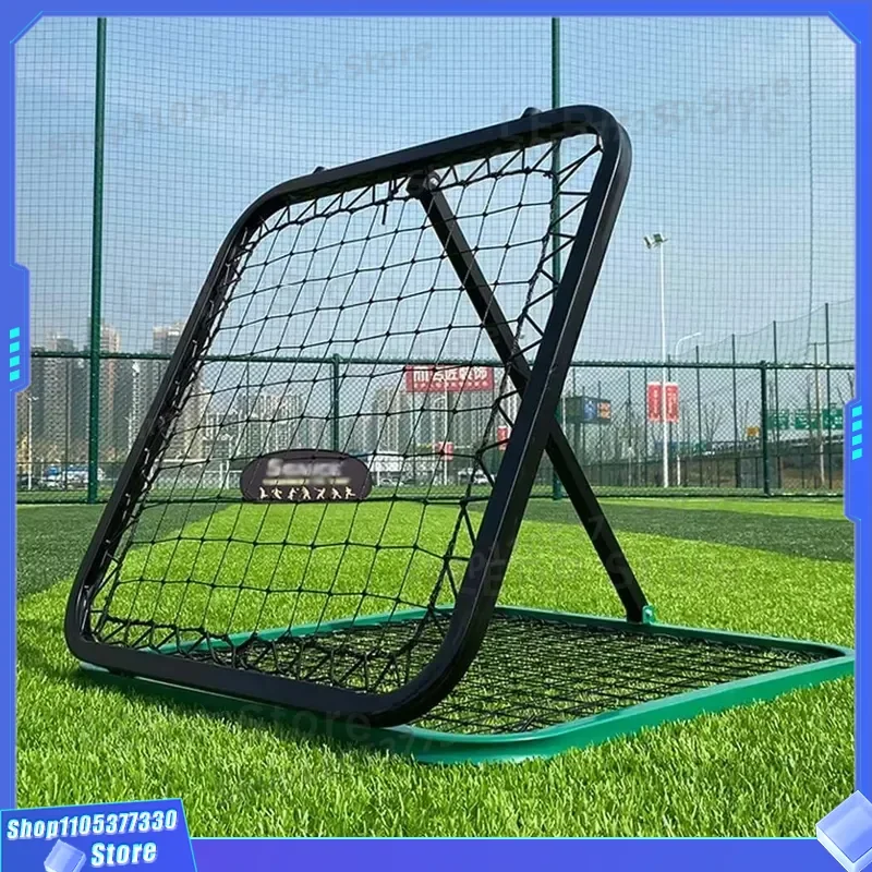 Portable Foldable Steel Frame Football Rebounder 4x5 Feet Durable PE Mesh Soccer Training Net Custom Logo Color Factory