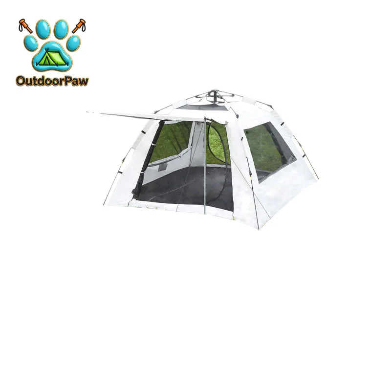 Tent outdoor fully automatic 3-5 people portable quick opening account household sunscreen rainstorm protection foldable camping