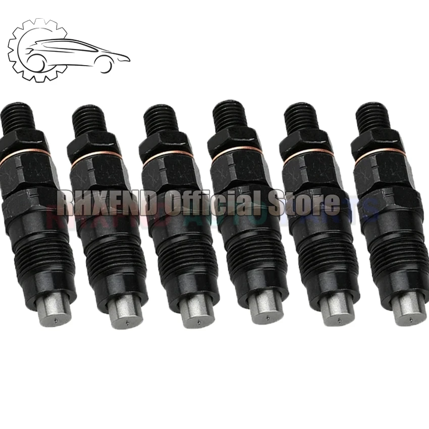 

6pcs 23600-19035 Injector Nozzle and Holder Assembly 1HZ for toyota coaster land cruiser 4164cc 4.2D T.D 1993-2012