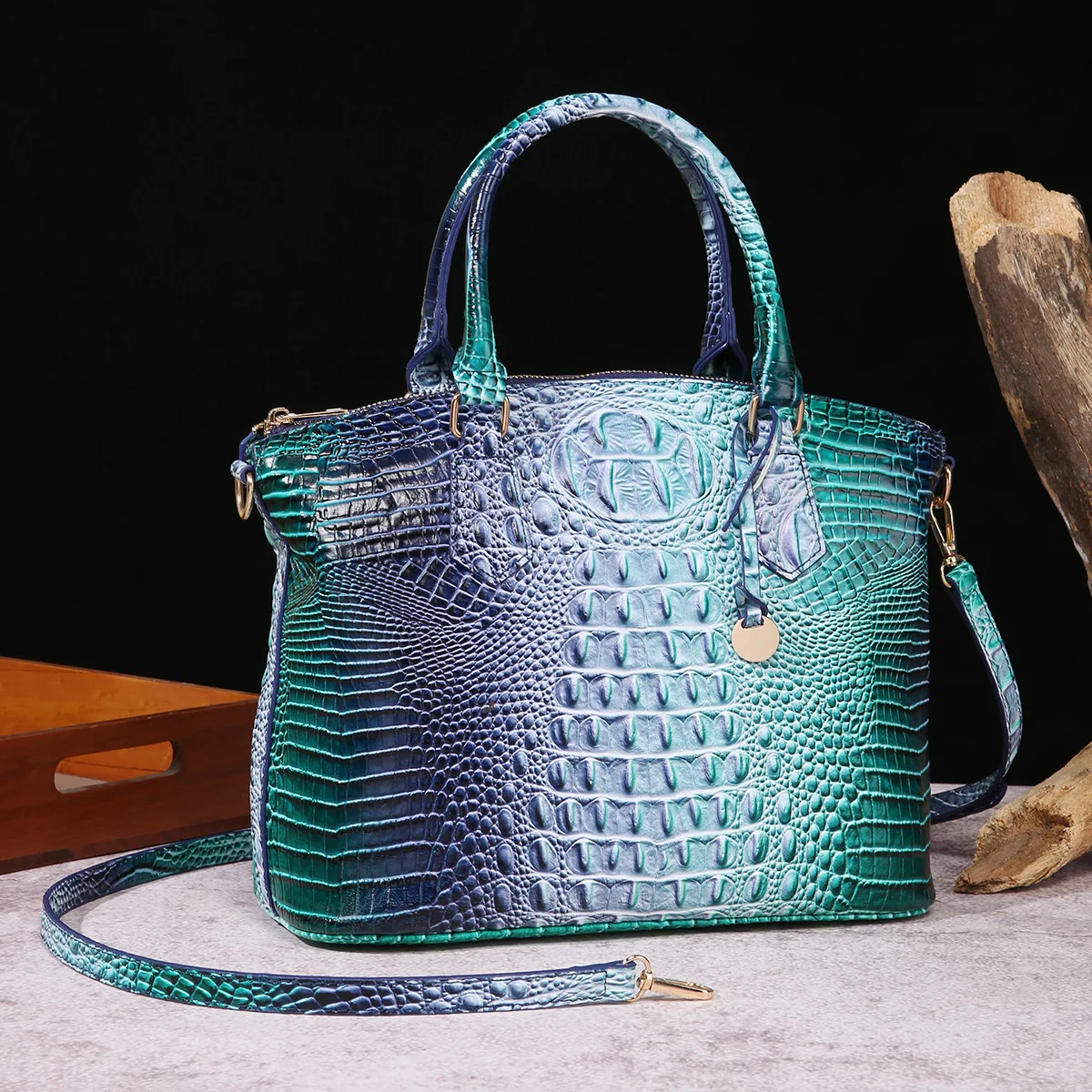 Leather Women Messenger Bags Crocodile Female Crossbody Bags Shoulder Bags For Women 2023 High Quality Ladies Handbags Tote vip