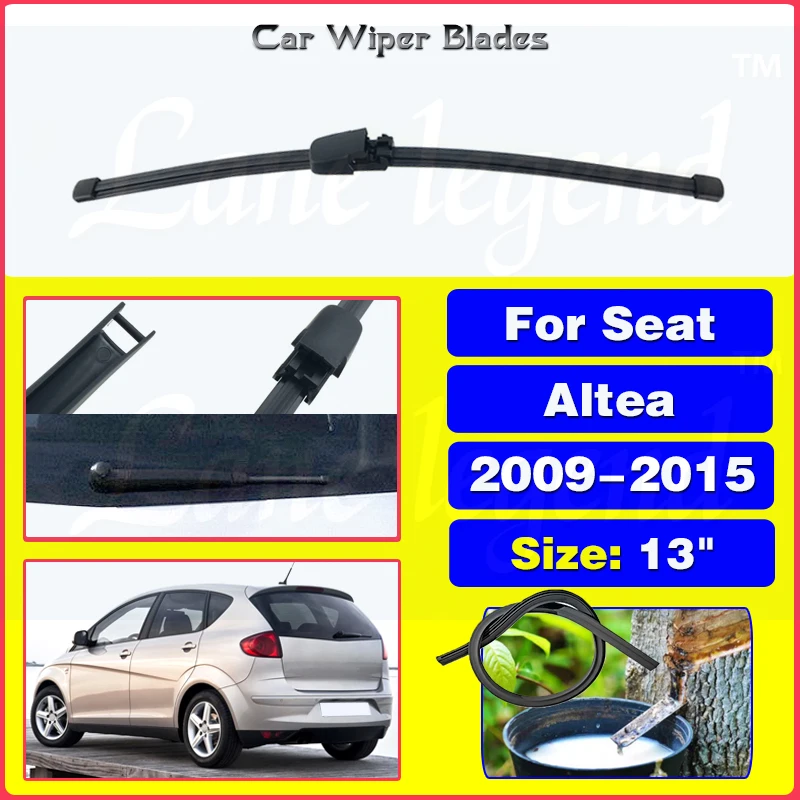 

Car Rear Wiper Blade For Seat Altea 2009 - 2015 Windscreen Windshield Wipers Brushes Cleaning Car Accessories 13"