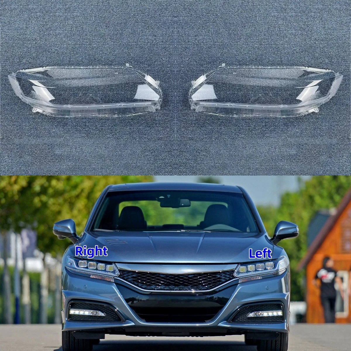

Для Honda Spirior 2014 2015 2016 2017, автомобильные аксессуары, автомобильные стеклянные фары, корпус