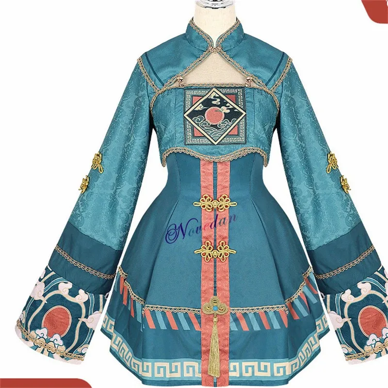 吸血鬼イースターゾンビ衣装コスプレ女性ロリータドレス帽子かつらアニメメイド中国ハロウィンパーティーゴシック服スカート衣装