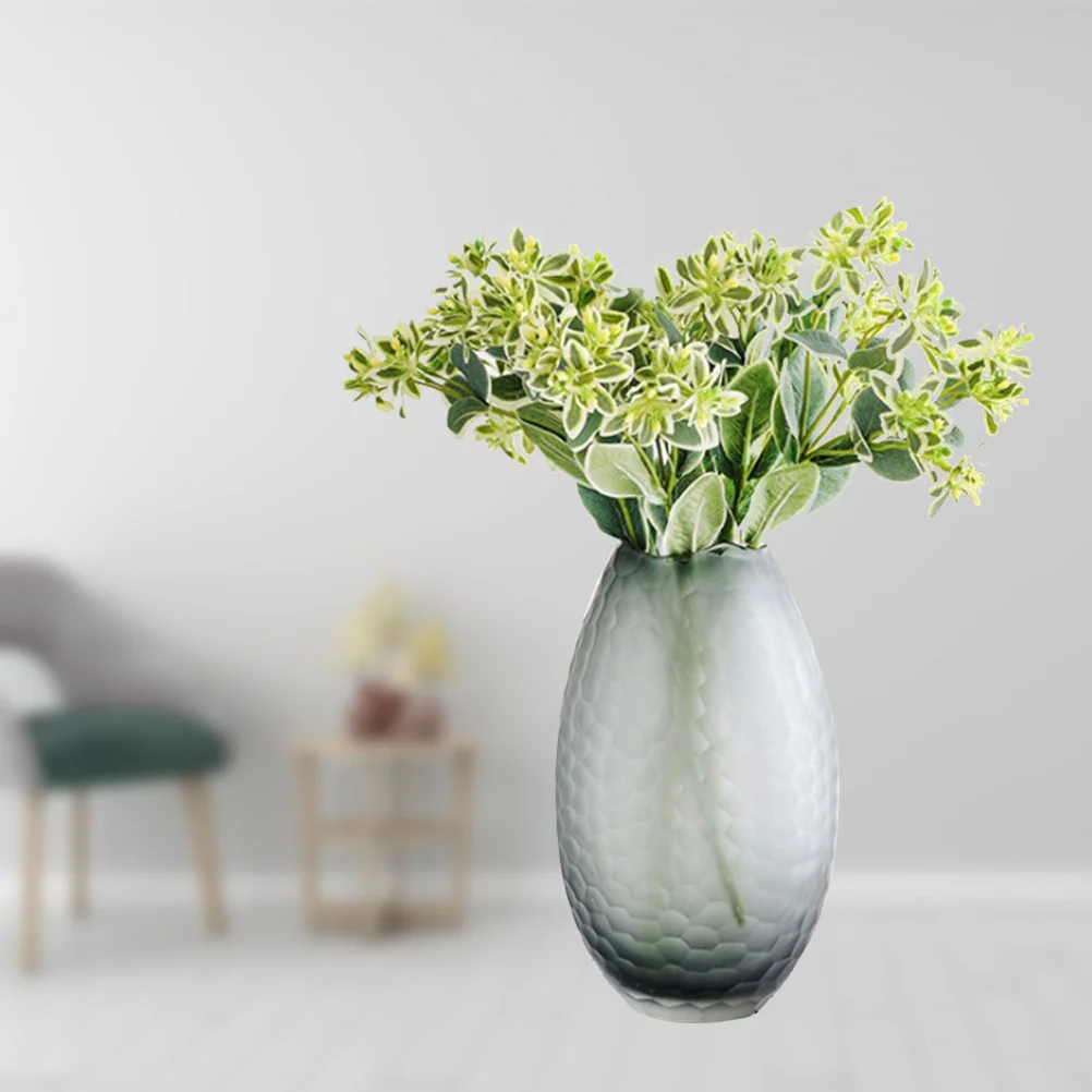 

2Pcs Simulation Flower Snow Lifelike Fake Floral Decoration Home Room Hotel Wedding Desktop Silk Bouquet