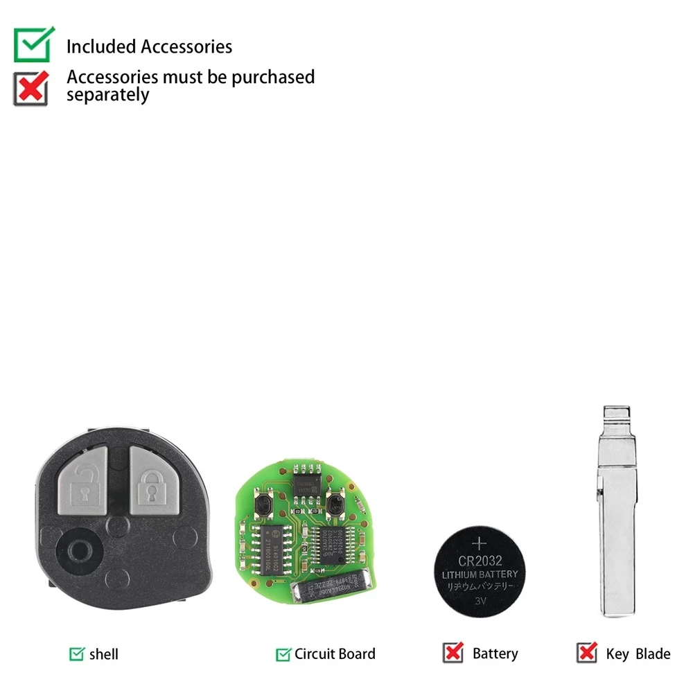 Xhorse VVDI XNSZ01EN Universal Wireless Remote Car Key for Suzuki Type for VVDI2 / VVDI Mini / Key Tool Max Plus