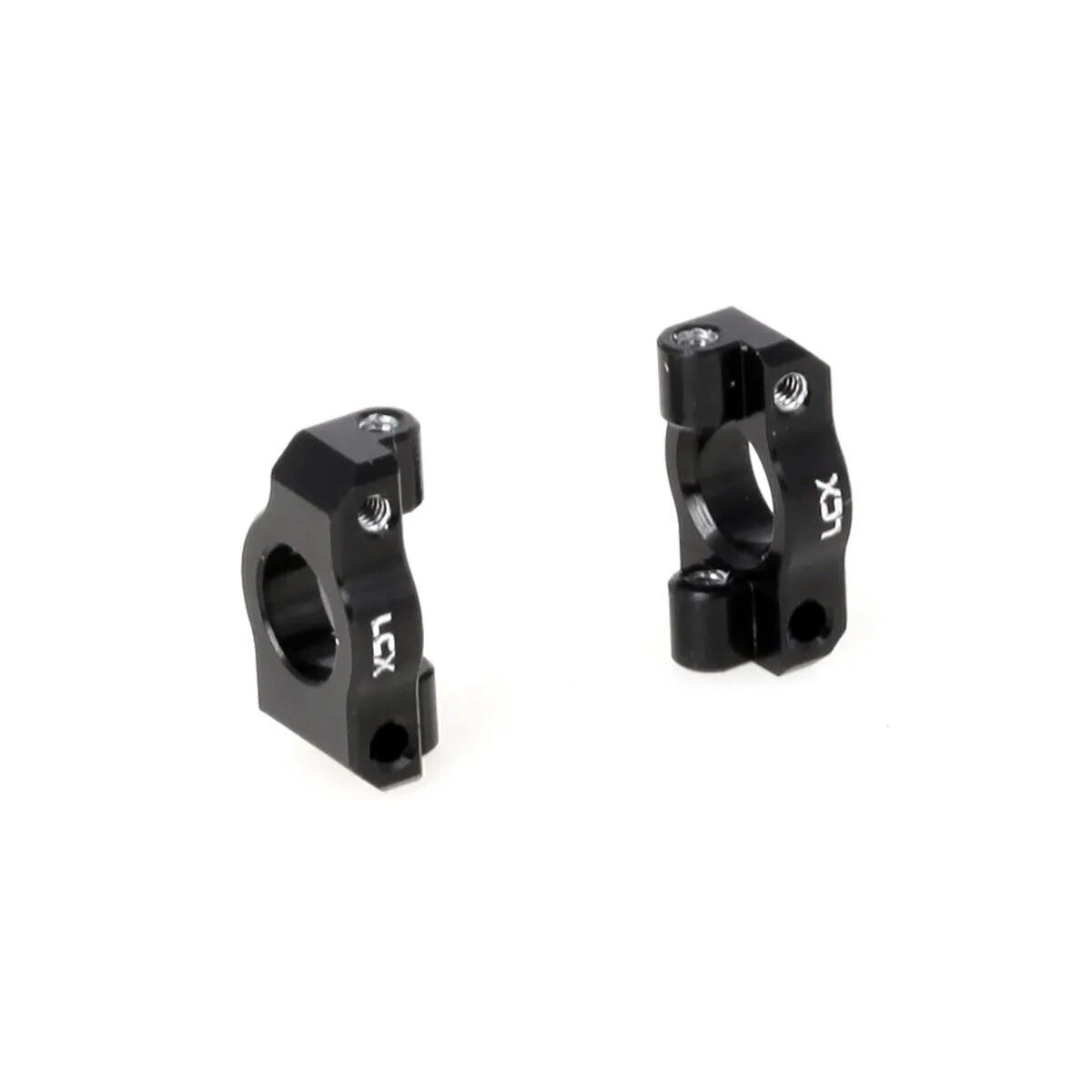 LCX Racing RC Truck Aluminum Front Steering Caster Block Upgrades Parts Accessories for LOSI 1/24 Micro-B Buggy 1/28 Micro-T