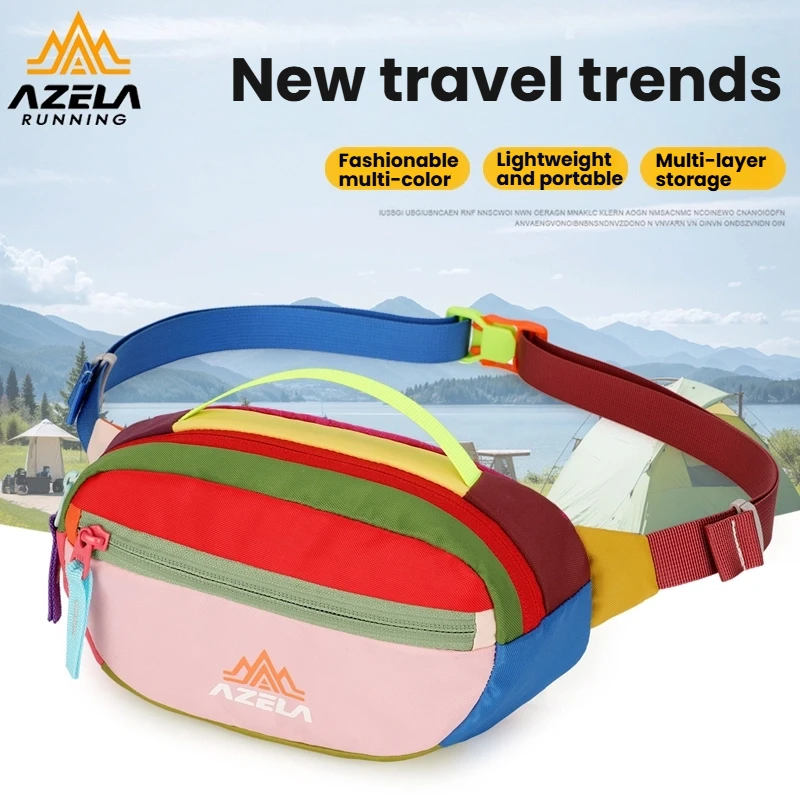 

Macaron Waist Pouch Portable Waist Pouch for Women/Men, Sports, Outdoor, Leisure, Running, Anti-Theft, Ultra-Thin, Invisible Wai