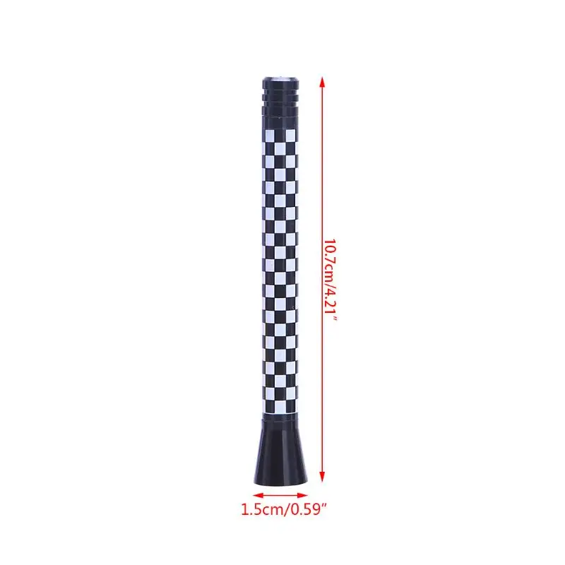 Universal Decorative Roof Mast Antenna National Flag Pattern Short Long Stubby Aerial For Mini Cooper S JCW R55 R56 R57 R60