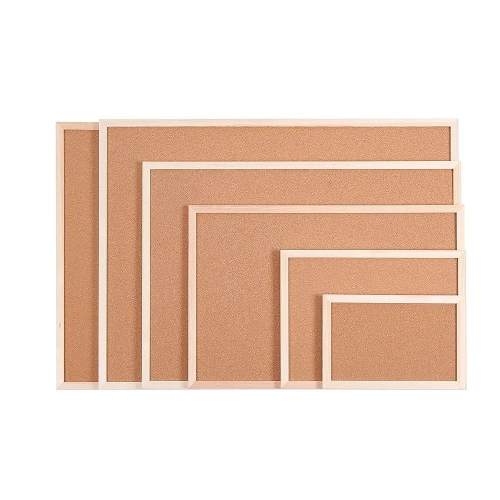 Home Decor DIY Cork Display Panel Soft Wood Cork Board Hanging Decorative Letter Message Boards
