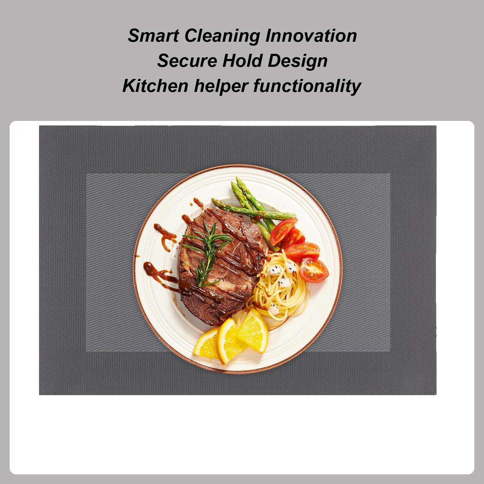 Table Placemat Washable Non-Slip Kitchen Decor Heat Resistant Placemat Plate Mat For Home Restaurant Tabletop Countertop Outdoor
