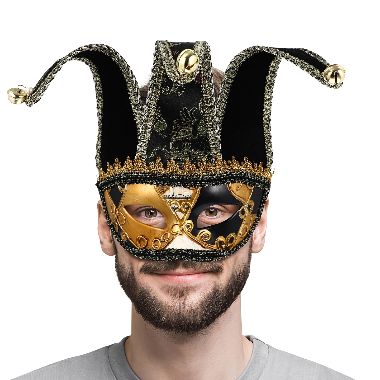 

Mask Masquerade Half Face Carnival Halloween Party Masks Costumes Adult Gifts Plastic Durability Theatrical