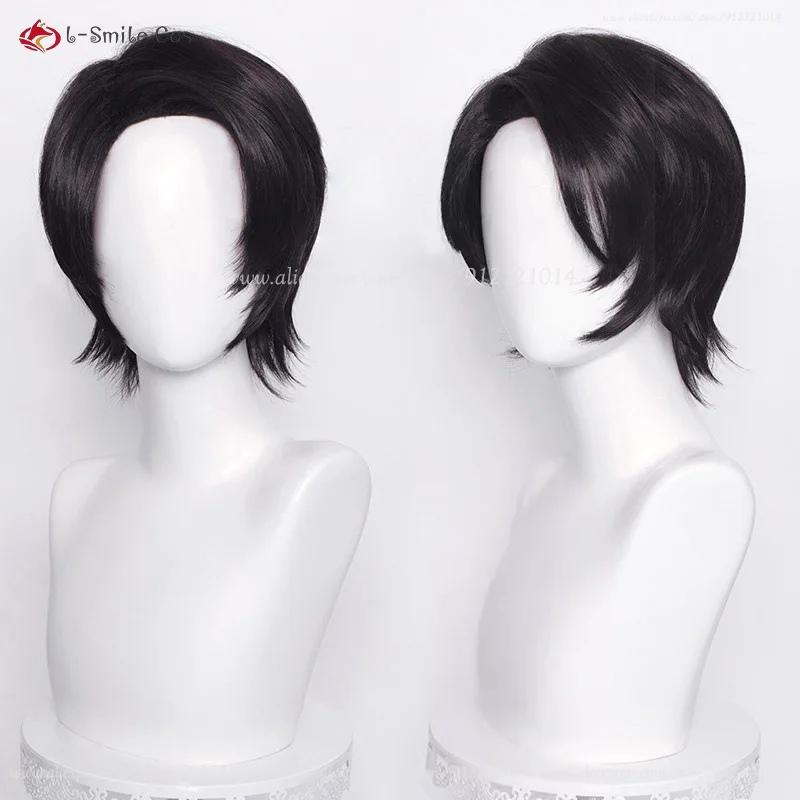 High Quality Yuuta Okkotsu Yuta Inumaki Toge Cosplay Wig Short Black/Linen Gold Heat Resistant Synthetic Hair Yuta Okkotsu Wigs