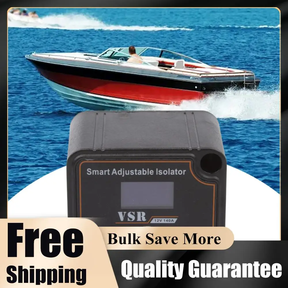 

Реле VSR 12В 140А с ЖК-дисплеем, умный изолятор для двух аккумуляторов с настройкой напряжения, для автофургонов, морского транспорта, автомобилей, грузовиков, караванов
