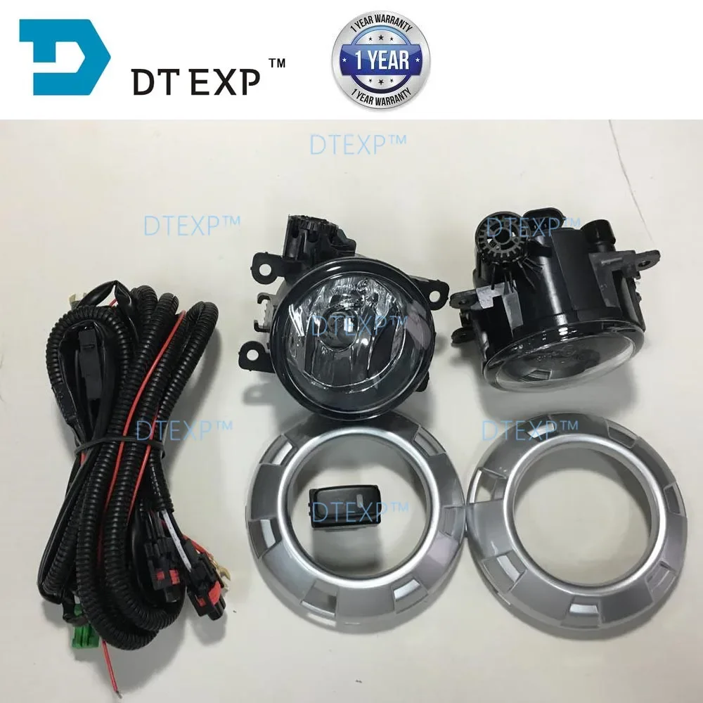 1 Full Set Fog Lamp With Wire Switch Harness For Pajero V97 V93 V95 Front Lamp Kit For Shogun Marker Lamps For Montero