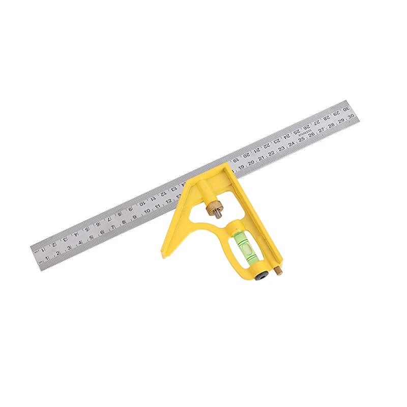 Measuring Tool Combination Angle Ruler Stainless Steel Multifunctional Combination Angle Ruler