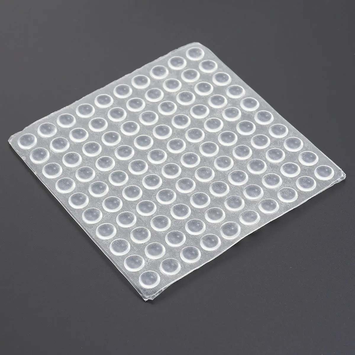 100Pcs Clear Anti Silica Gel Rubber Bumper Pads Hemisphere Shape Furniture Surface Protector Noise Absorber Silicone Feet