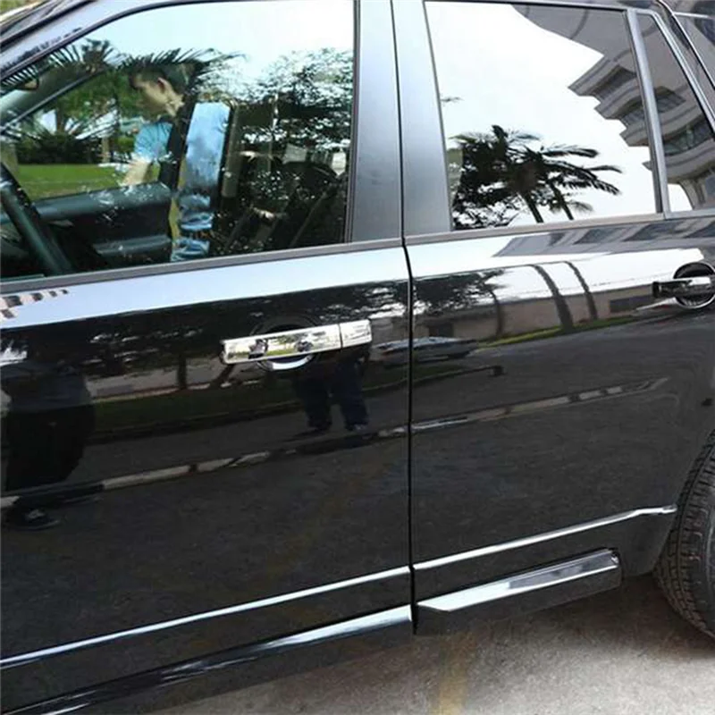 

A82E-Auto Parts 8-Piece ABS Door Handle Trim Set For 2007-2012 Land Rover Freelander 2/Discovery 3 Accessories