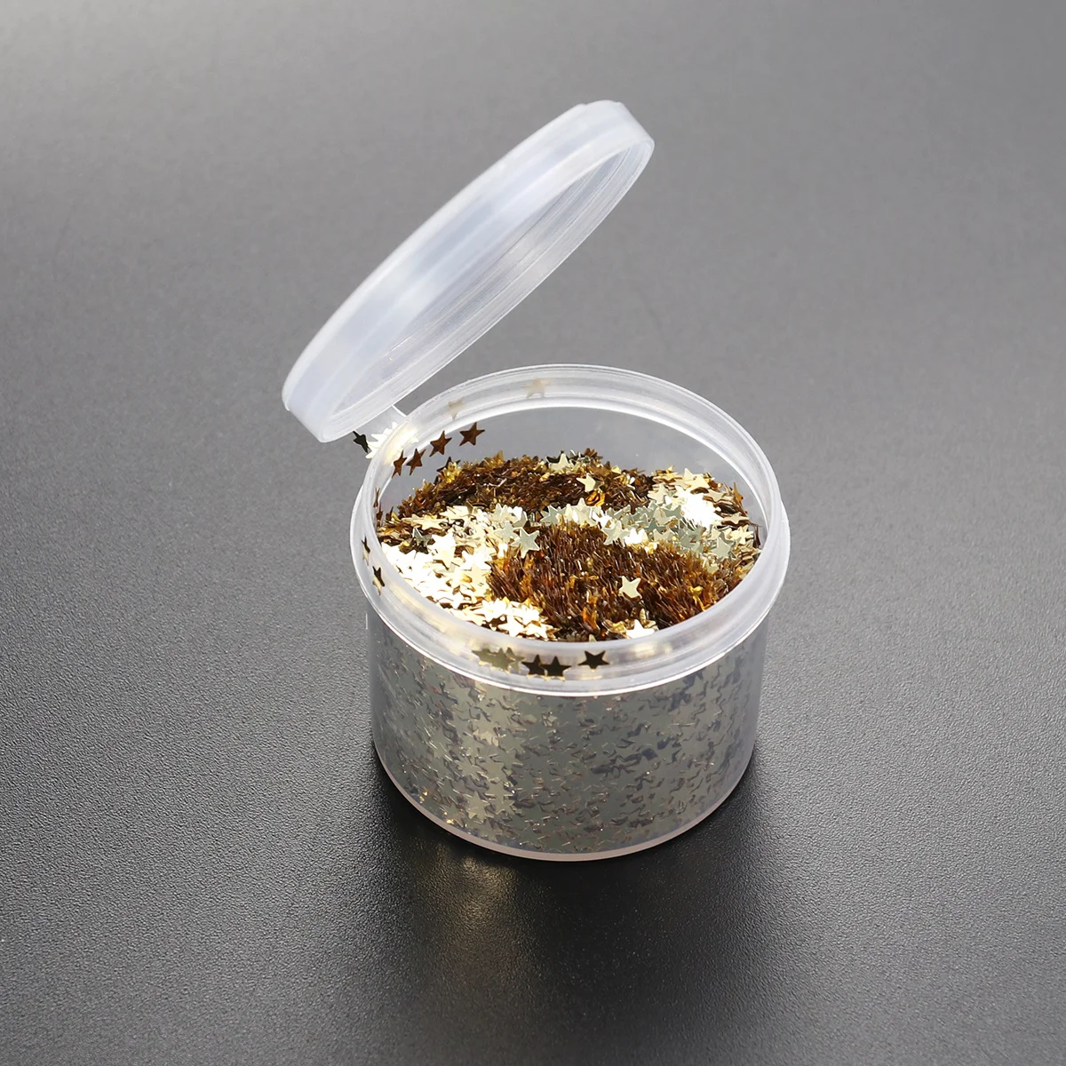 3 مللي متر نجمة خماسية الترتر الذهبي مسمار الفن المنظم DIY بها بنفسك لوازم الحرفية الهاتف المحمول قذيفة زينة حفل زفاف لوازم #2