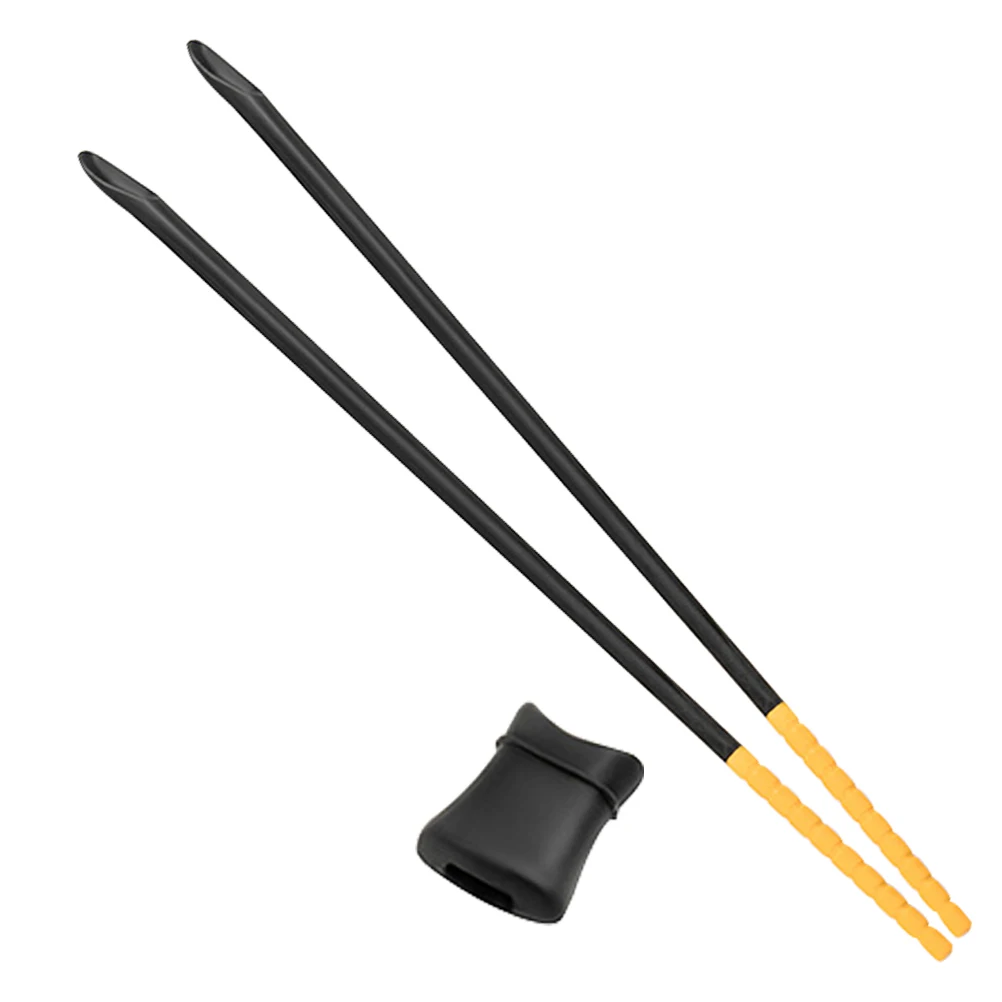 

Hot Pot Chopsticks Extra Long Reusable Cooking Chopsticks Kitchen Gadgets Silicone Anti Scald Long Handle Comfortable Hold