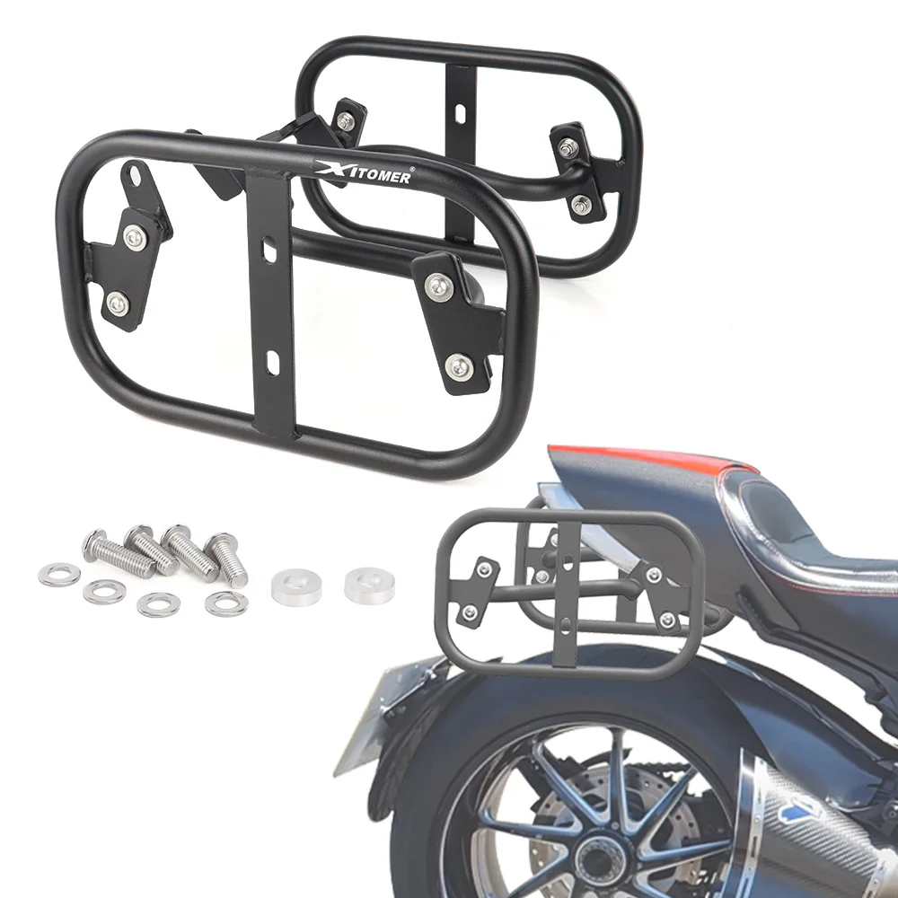 

For Ducati Diavel 1200 2011 2012 2013 2014 2015 2016 2017 2018 Motorcycle Side Luggage Racks Saddlebag Support Bar Mount Bracket