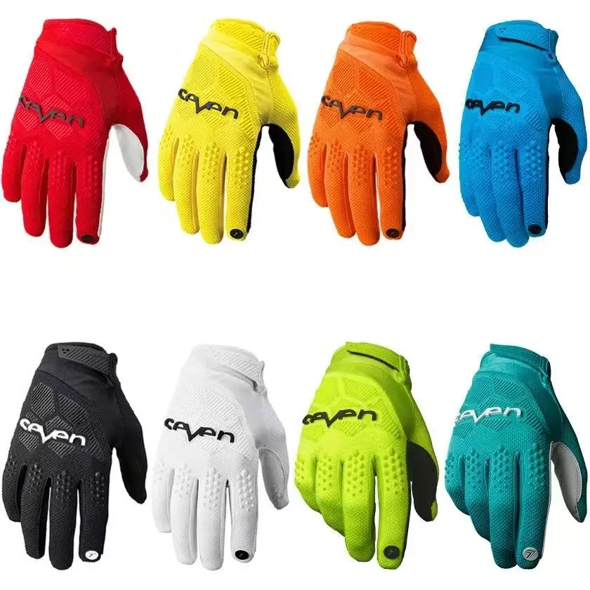 Sieben neue MX GP Fahrrad-Motorrad-Offroad-Mountainbike-Outdoor-Fahrhandschuhe mit Vollfinger für Männer und Frauen – Detail 1