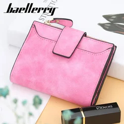 2023 Fashion Women Wallets New Small Wallets Zipper PU Leather Quality Female Purse Card Holder Wallet