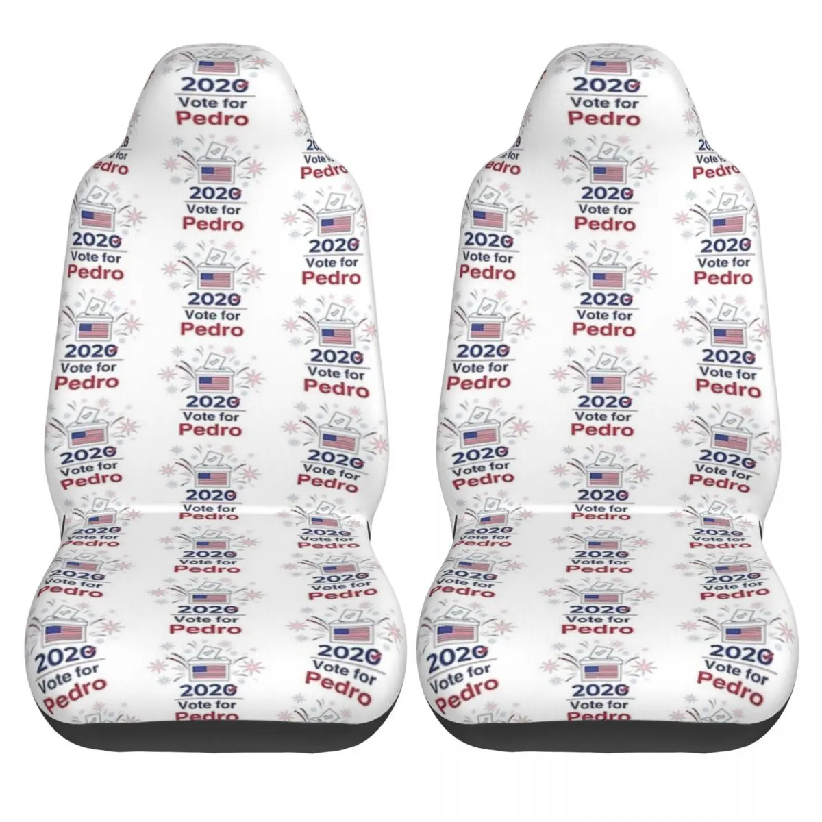 

Чехлы для автомобильных сидений Pedro Sanchez, Испания, PSOE, из полиэстера, эластичные, из двух частей, милый дизайн