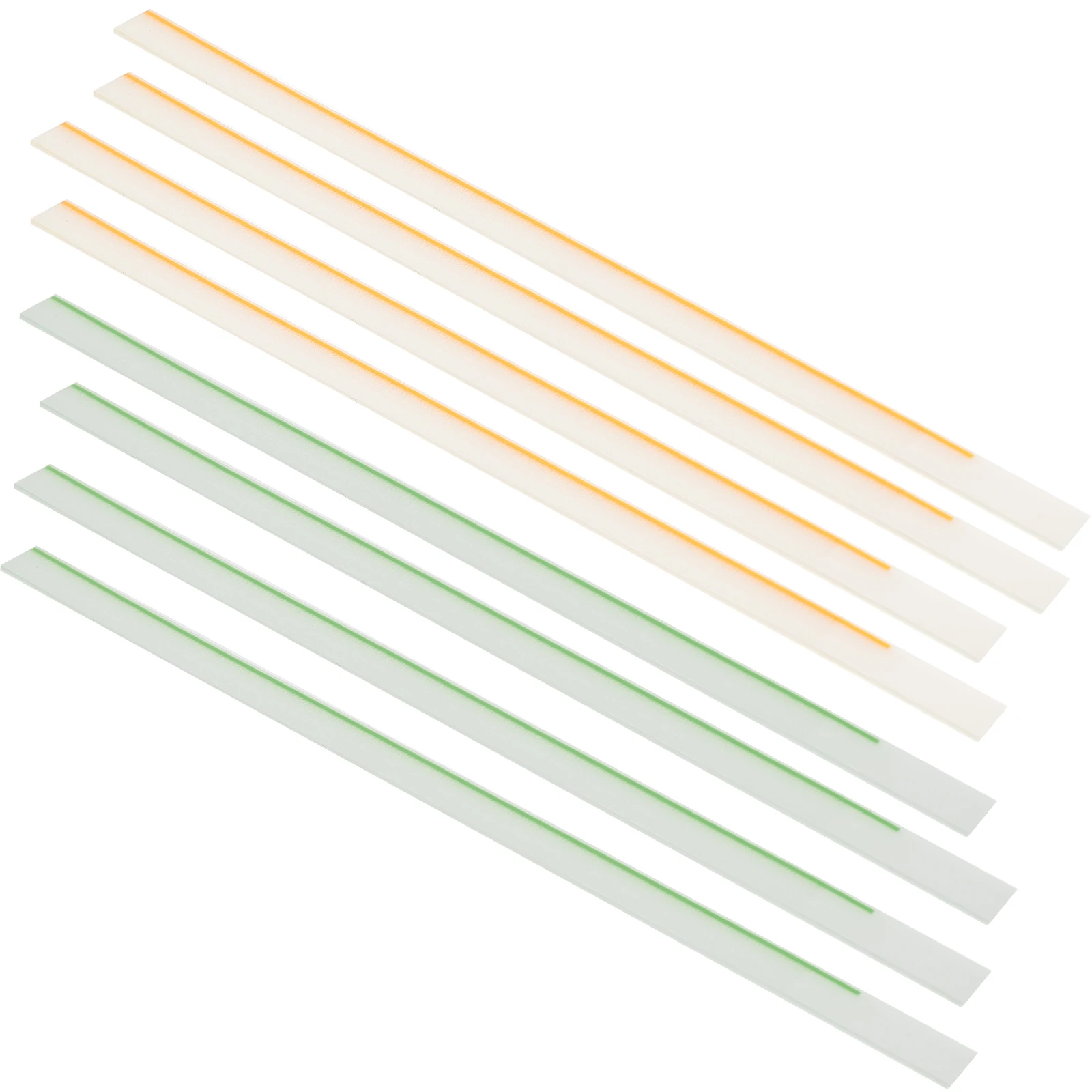 

2 Sets Index Stickers Translucent Highlighter Strips Book Tabs Notebook Colored Sticky Adhesive Reading Markers Supplies