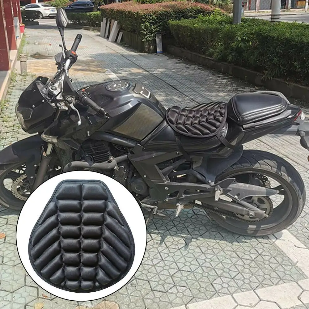 High Quality Anti Slip 3D Motorbike Pillow Pad Gel Seat Gel Seat Cushion Motorcycle Seat Cushion