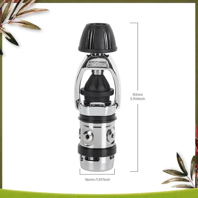 

Reliable-Professional 5-Port First And Second Class Reducing Valve Scuba Regulator For Diving Enthusiasts