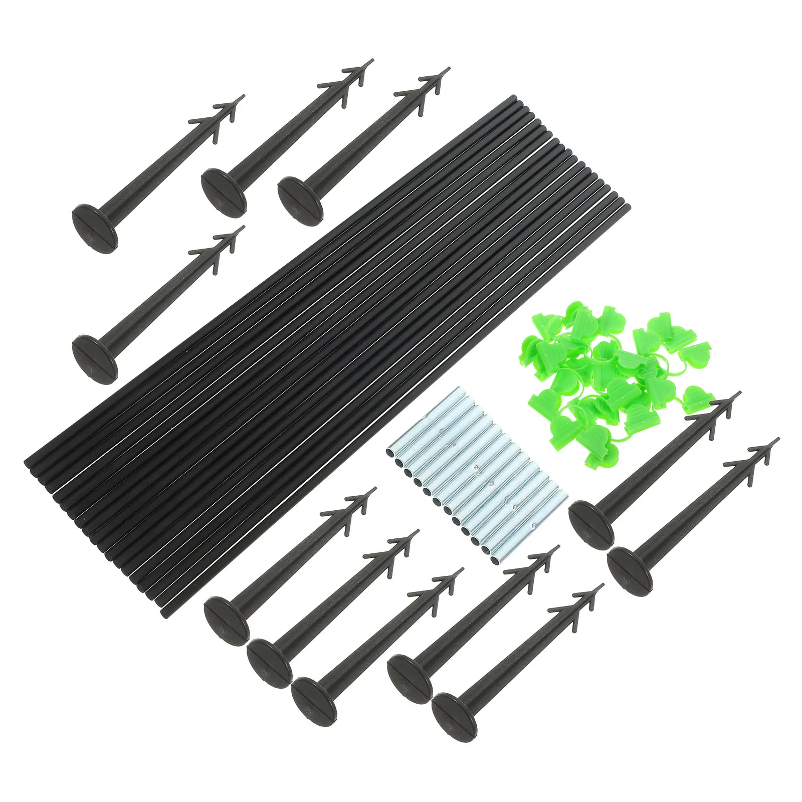 

1 set Insect Net Set Garden Hoops Metal Support Frame Greenhouse Plant Cover Frost Protection Gardening Accessories