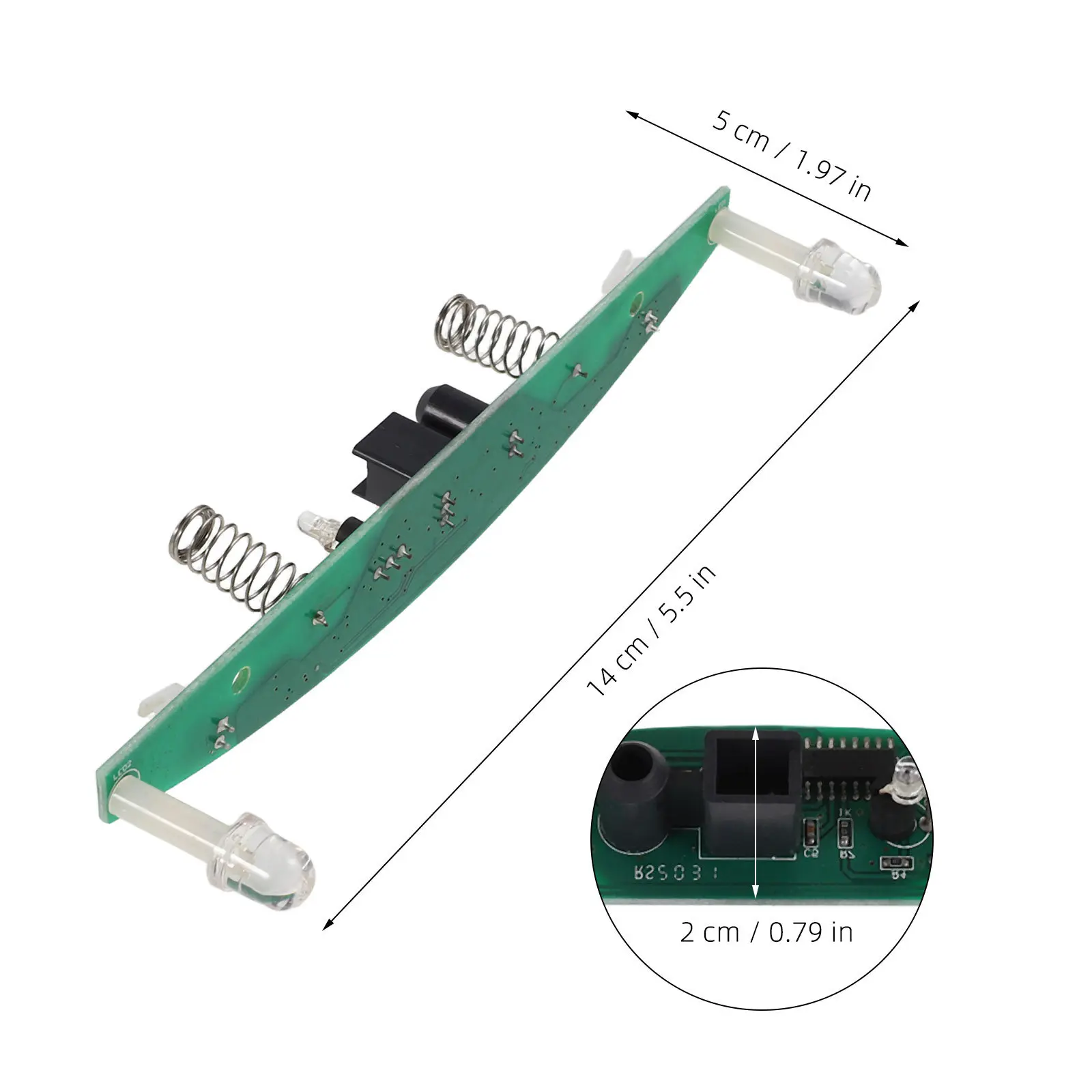 Trash Can Sensor Board Replacement Green Infrared Sensor Module Vibration Switch Touchless Rapid Response Automatic Garbage Bin