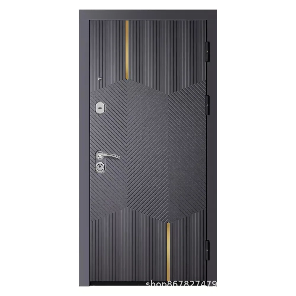 

New Russian Door Factory Wholesale Engineering Steel Entry Iron Door Anti-theft and Explosion-proof Door Entry Doo