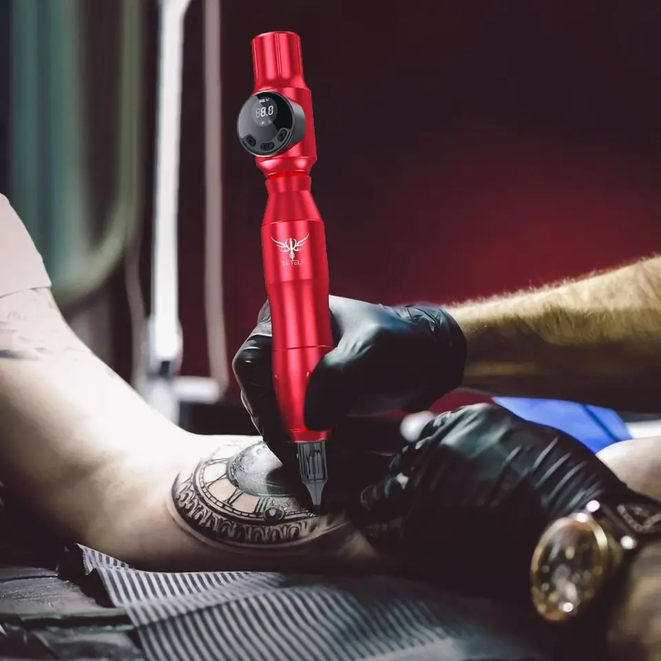 Beginner Rotary Tattoo Pen Kit with Accessories