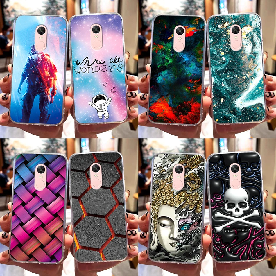 Силиконовый чехол для Xiaomi Redmi Note 4, задняя крышка, мраморный мягкий чехол из ТПУ для телефона Xiaomi Redmi Note 4X Note4 4 X, чехлы