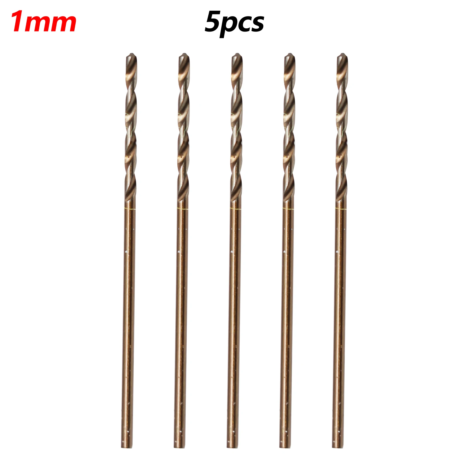 

5pcs HSS M35 Cobalt Drill Bit 1-4mm Auger Drill Bits For Stainless Steel Metal Wood Drilling Hole Cutter Power Tool Accessories