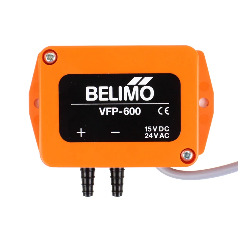 

Belimo Static Differential Pressure Sensors VFP-100, VFP-300, VFP-600