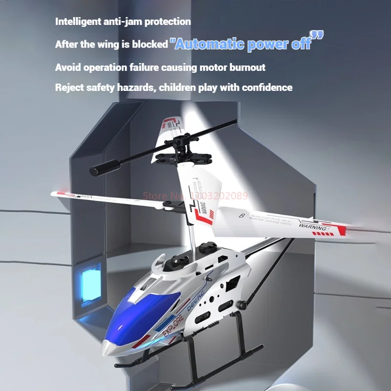 Elicottero telecomandato Rc Mini materiale resistente alle cadute Giocattolo telecomandato Studente della scuola primaria Modello di aereo Regalo di ricarica