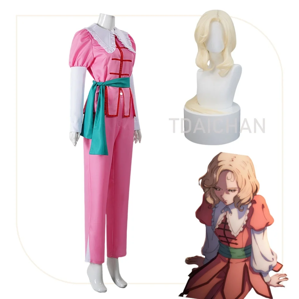 2025 جوليا بلمونت شعر مستعار ماريا رينارد تأثيري حلي Castlevania: ليلة شقراء حفلة هالوين كرنفال حفلة 4 صور الأسهم #1