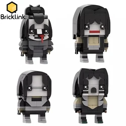 Bricklink MOC Ideas KISS Rock Band Action Figures Demon Starchild Spaceman Catman Bricks Doll Sets Building Blcoks Kid Toys Gift