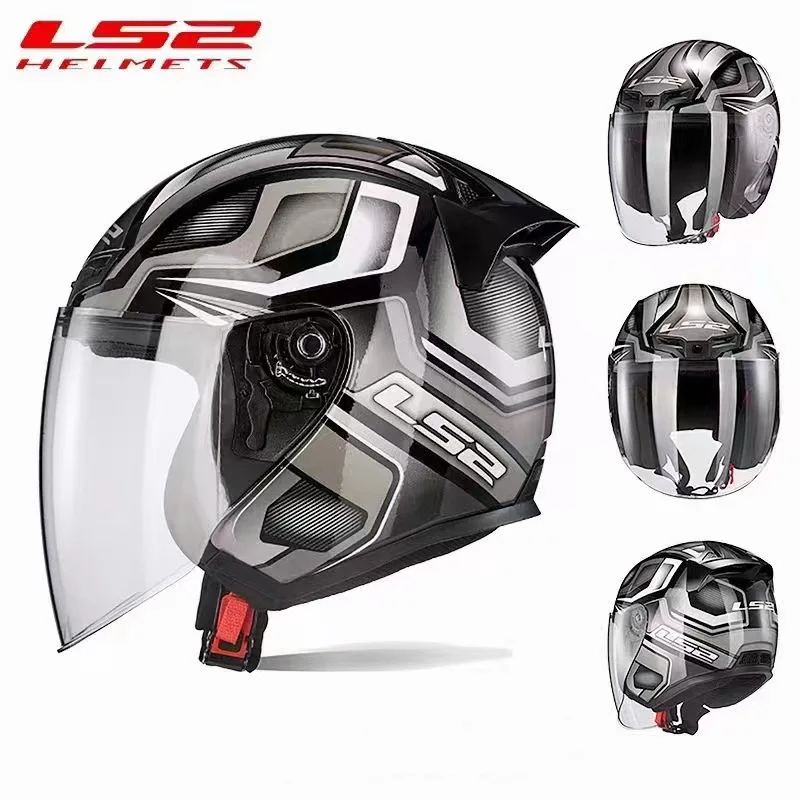 

3c GB Retro 3/4 Motorbike Helmets Men Women Motocross Motorcycle Helmet Capacetes De Moto Accessories Casco Casque Motociclistas