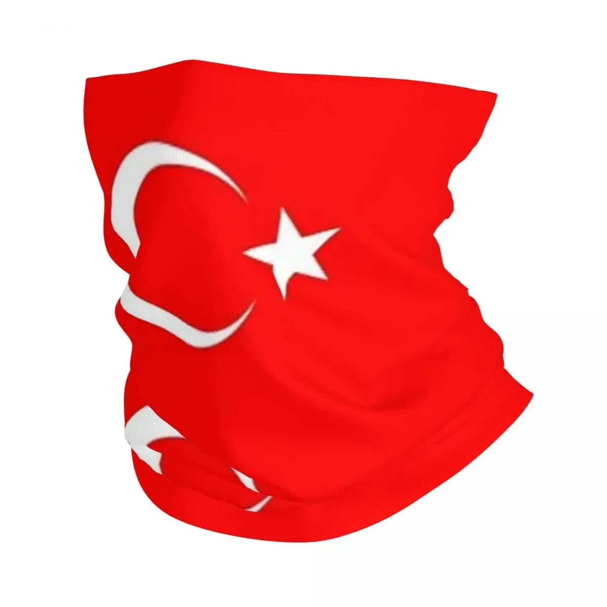 

The Republic Of Turkey Flag Bandana Neck Gaiter Printed Mask Scarf Multifunction Cycling Scarf Hiking Fishing For Men Women