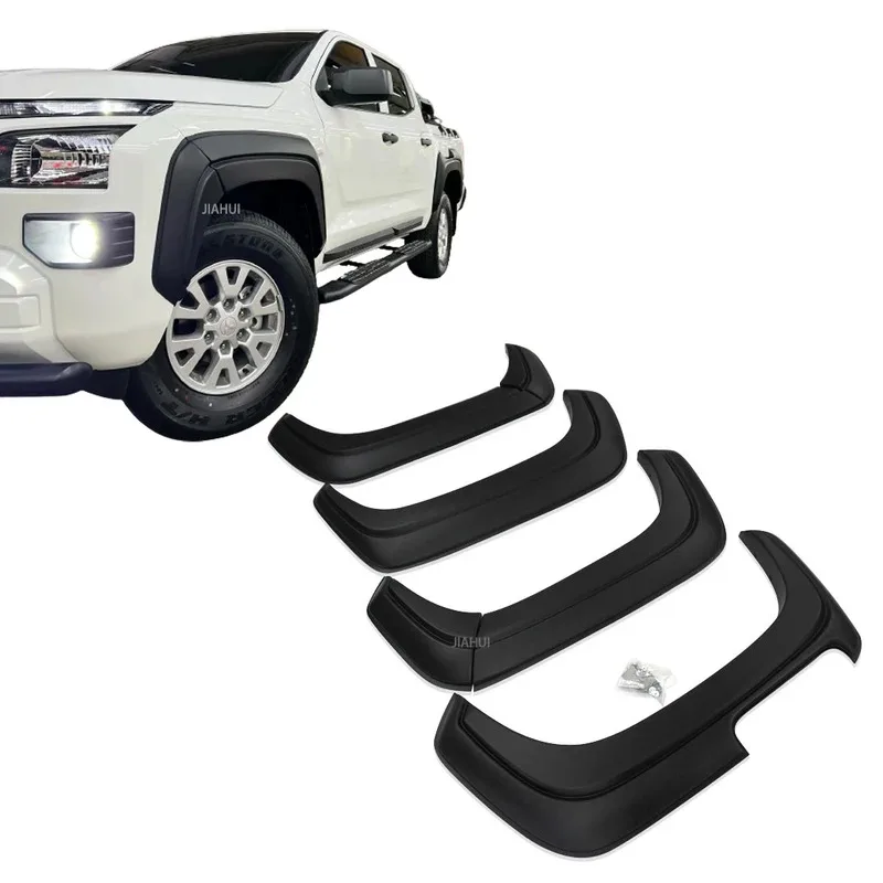 

For Triton L200 2023 2024 2025 2026 ABS Matte Black Fender Flare Fender Arch 4x4 Accessories
