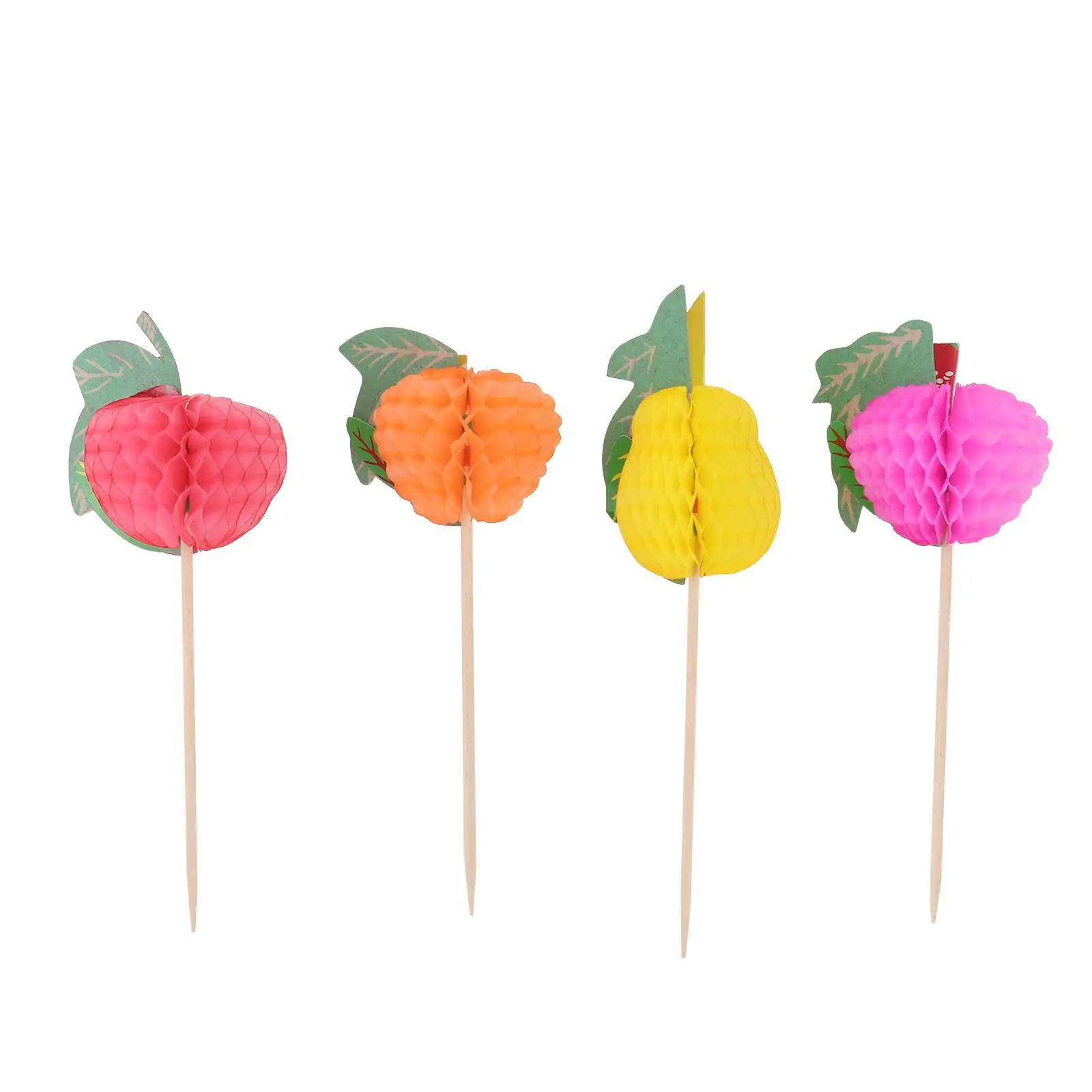 

100 Pcs Cocktail Sign Exquisite Picks Decorate Insert Cake Toppers Colorful Lantern Paper Drink