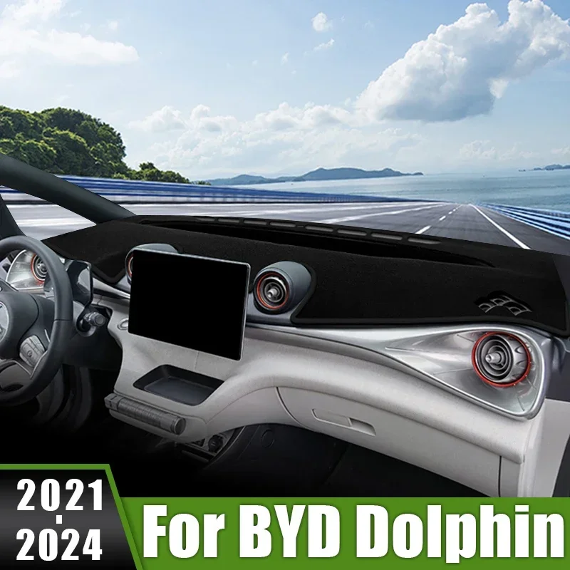 

Коврик для приборной панели автомобиля BYD Dolphin EA1 EV 2021 2022 2023 2024