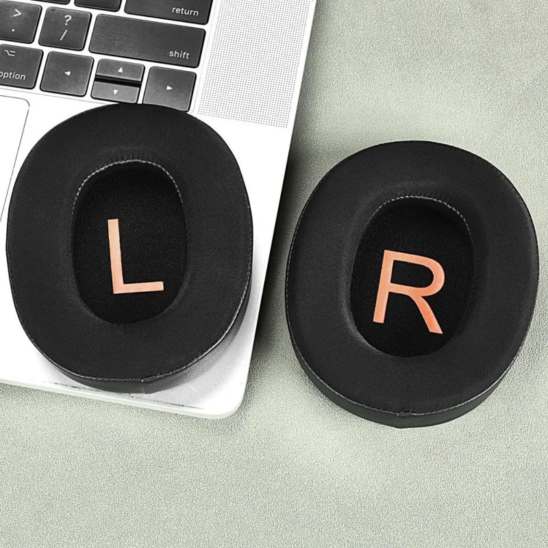 【COUNTDOWN DEAL】 Replacement Headphone Ear Pads for QCY H3 H3 Lite TOZO HT2 HT 2, Cooling Earpads, Noise-Isolating Headset Pads