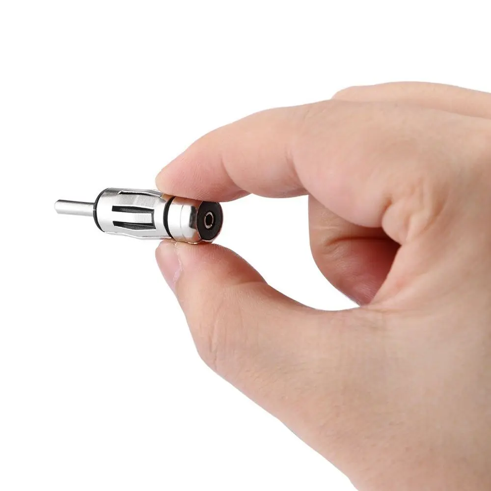 

Practical Vehicles Connector Aerial Plug Antenna Mast Adapter Car Radio Stereo ISO To Din