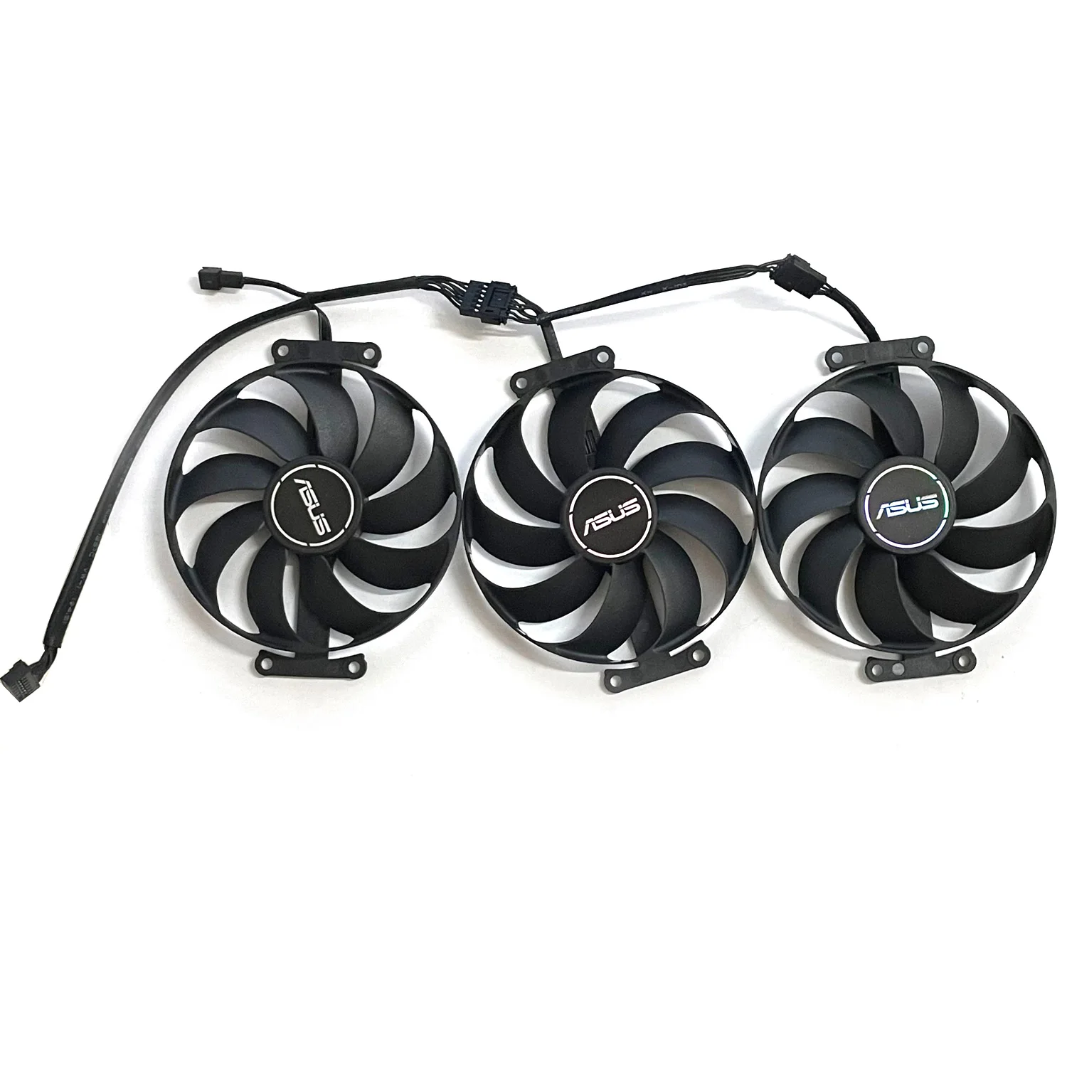 CF9010U12D CF1010U12S RTX3070 GPU 쿨러 팬, 아수스 지포스 RTX 3070 3060 Ti 메갈로돈 게임용 GPU 쿨러 팬