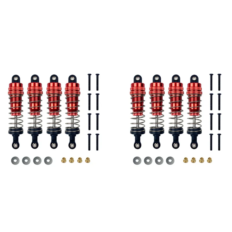 20X สําหรับ MN86K MN86KS MN86 MN86S MN G500 1/12 RC รถอะไหล่อัพเกรดโลหะโช้คอัพ Damper อุปกรณ์เสริม, red-Y44A